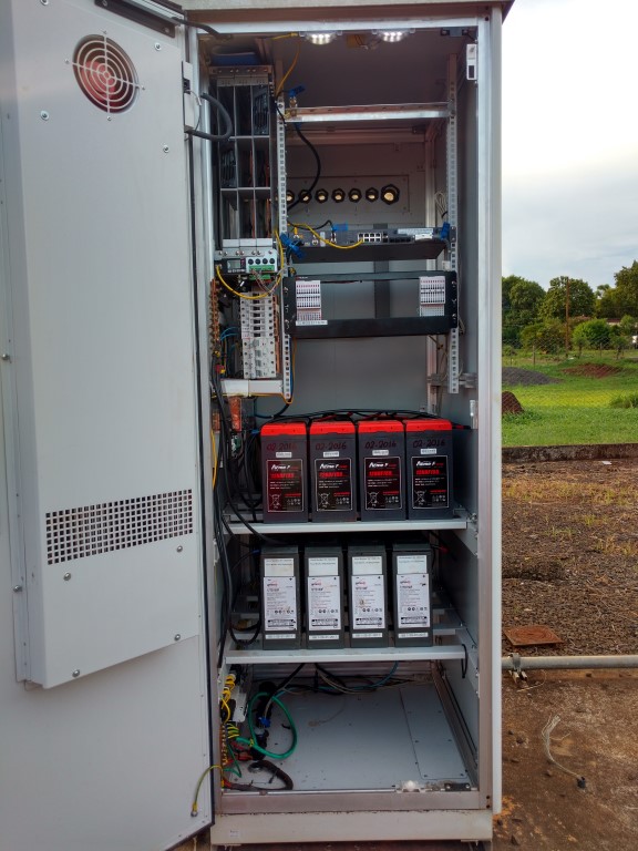 Detalle del trabajo de energía en el sitio